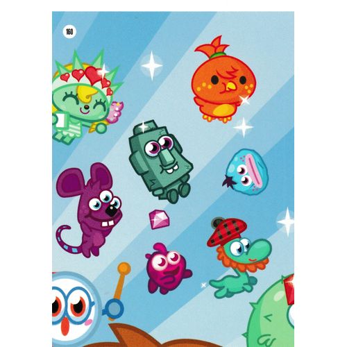 Carte Moshi Monsters Mash Up Code Breakers Puzzle N° 160
