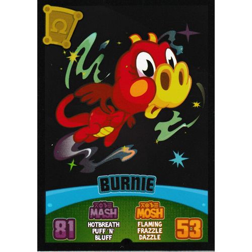 Carte Moshi Monsters Mash Up Code Breakers Burnie N° 174 Foil