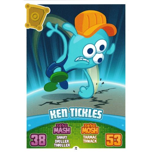 Carte Moshi Monsters Mash Up Code Breakers Ken Tickles N° 72