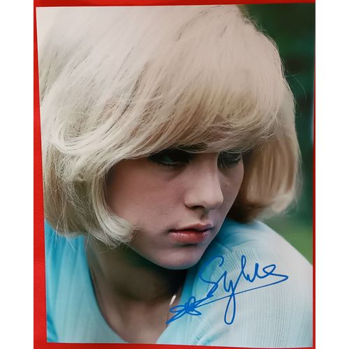 Autographe Original Sur Photo 25x20 Chanteuse Sylvie Vartan Avec Coa