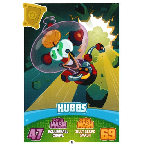 Carte Moshi Monsters Mash Up Code Breakers Hubbs N° 86