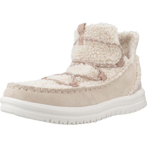 Hey Dude Camden Suede Cozy Colour Beige