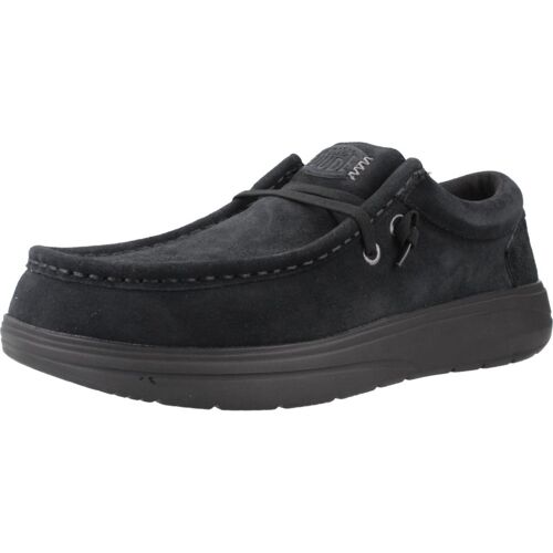 Hey Dude Wally X Suede Colour Noir