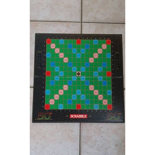 Plateau Scrabble 50eme Anniversaire