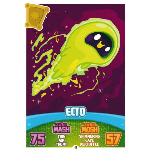 Carte Moshi Monsters Mash Up Code Breakers Ecto N° 43