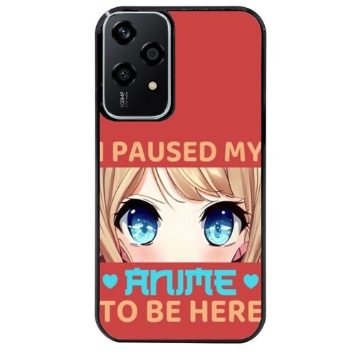 Coque Noire Pour Honor 200 Lite Anime Manga Et Coeur