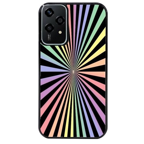 Coque Noire Pour Honor 200 Lite Tie Dye Noir