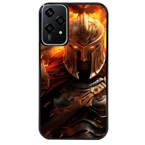 Coque Noire Pour Honor 200 Lite Spartan Et Phenix