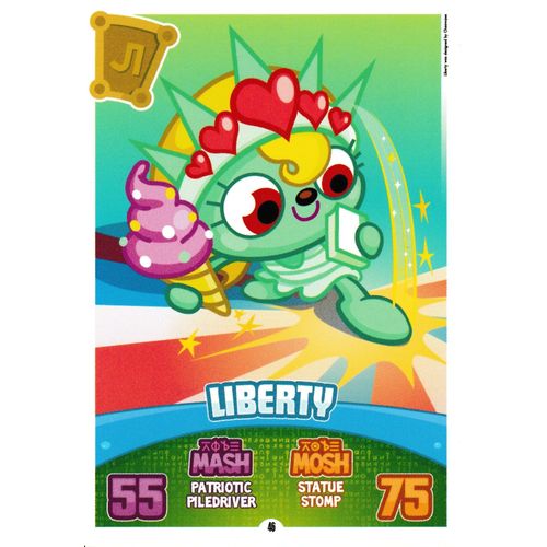 Carte Moshi Monsters Mash Up Code Breakers Liberty N° 46