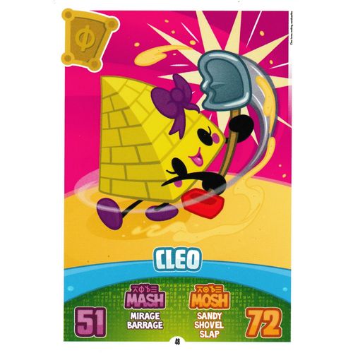 Carte Moshi Monsters Mash Up Code Breakers Cleo N° 48