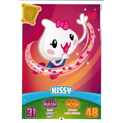 Carte Moshi Monsters Mash Up Code Breakers Kissy N° 42