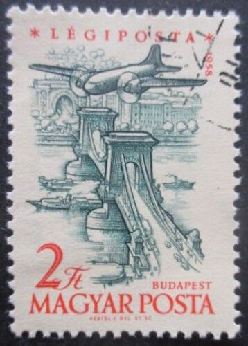 Hongrie Poste Aérienne N°218 Oblitéré