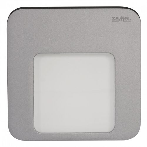 Lampe Led Blanc Chaud Encastrée 230 Vac Finition Aluminium - Zamel