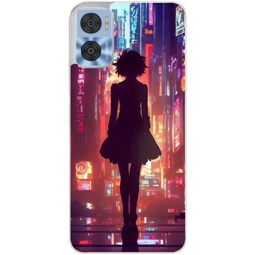Coque Pour Moto E13 New York City Manga