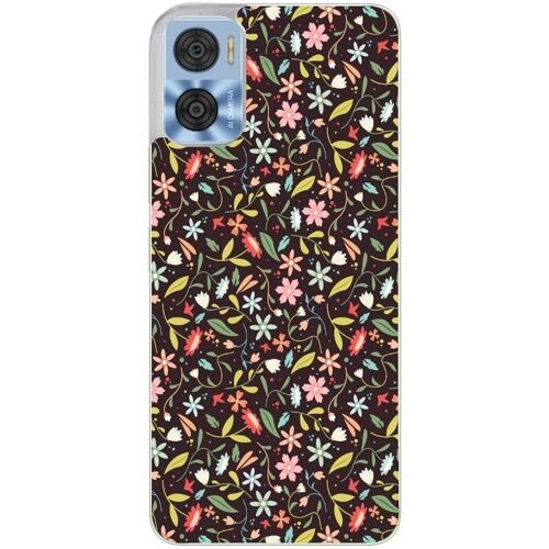 Coque Pour Moto E13 Petites Fleurs
