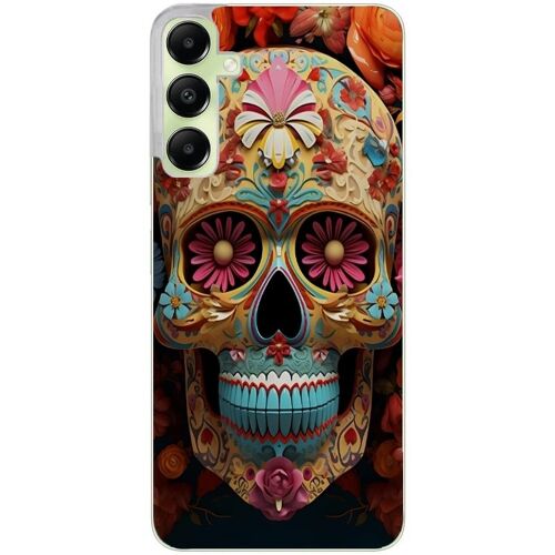 Coque Pour Galaxy A05s Tete De Mort Mexicaine