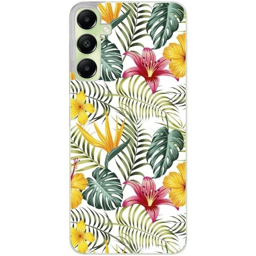 Coque Pour Galaxy A05s Jungle Et Fleur Hibiscus
