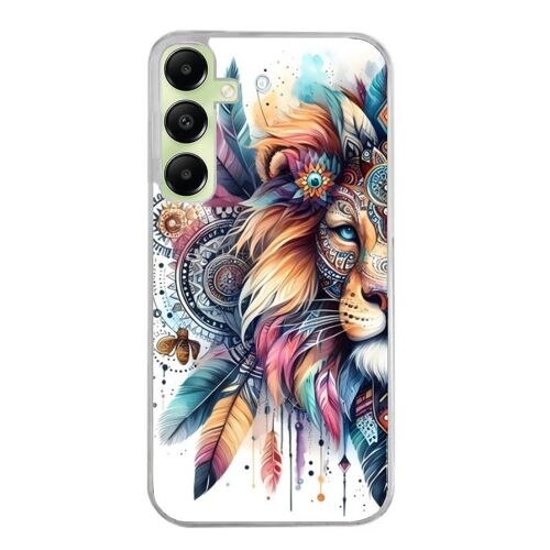Coque Pour Galaxy A05s Lion Et Plume