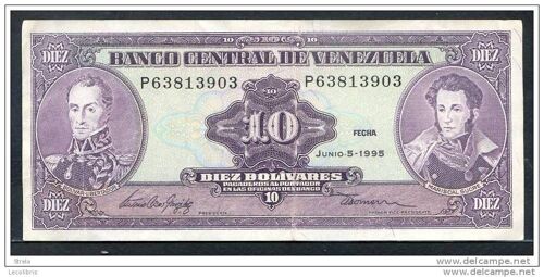 Venezuela 10 Bolivar 1995