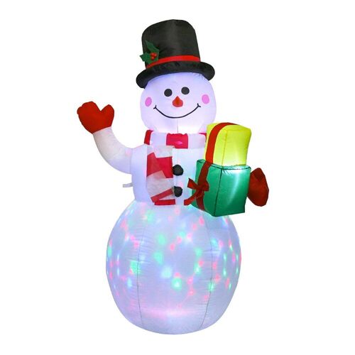Lampe De Nuit En Forme De Bonhomme De Neige Avec Pompe À Air Et Éclairage Led, Décoration De Noël, Jouets De Jardin En Plein Air, Décorations De Fête À Domicile, Nouvel An