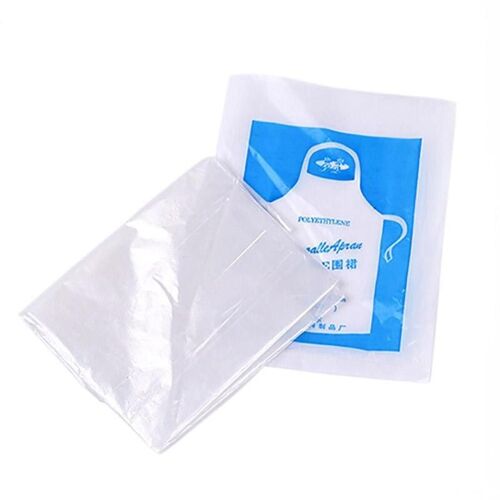 Tablier De Nettoyage En Plastique Pour Adultes Et Enfants, Jetable, Étanche, Anti-Poussière, Peinture Transparente, Cuisine, Nettoyage Ménager, 20 Pièces