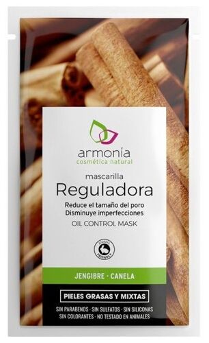 Armonia Caja 12 Mascarillas Purificadora Jengibre Y Canela 