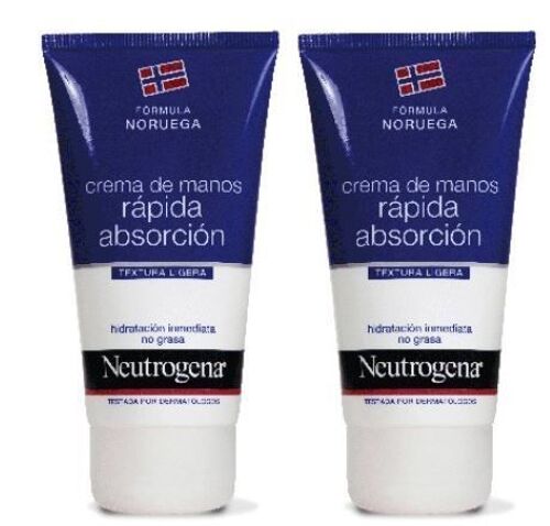 Neutrogena Formula Fast Absorbing Hand 2x75ml 