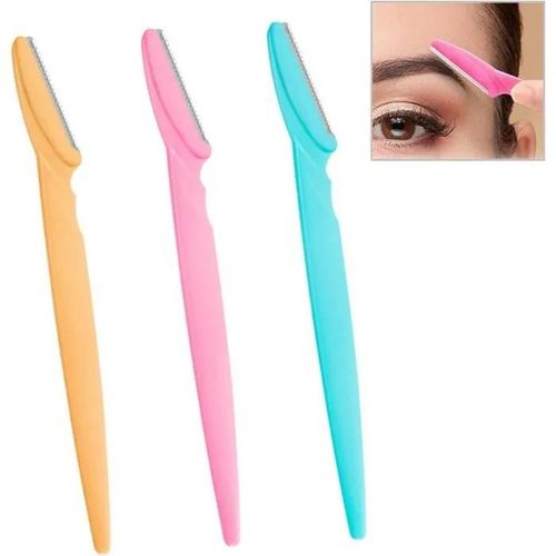 Rasoir À Sourcils Pour Le Visage, Épilateur Portable Pour Le Visage, Rasoirs À Sourcils Visage Manuel,Outil De Dermaplaning Exfolian 
