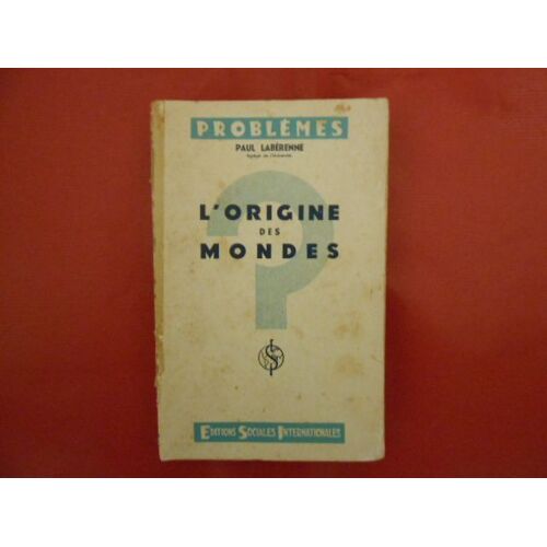 Origine (L') Des Mondes