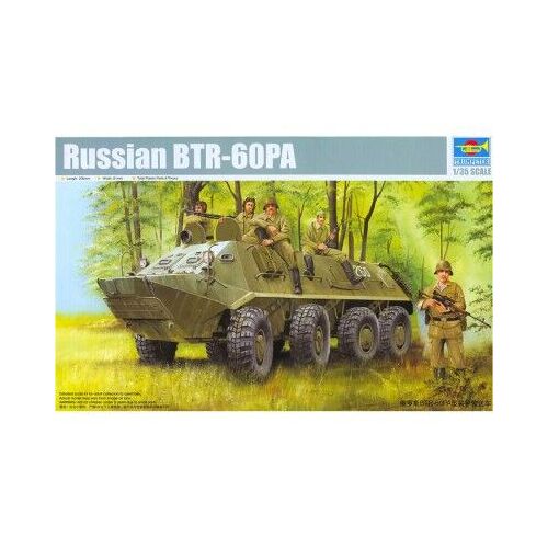 Maquette Véhicule Militaire : Btr-60pa Russe-Trumpeter