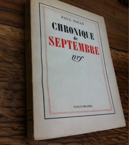 Chronique De Septembre.