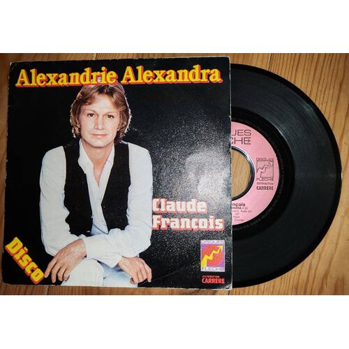 4 Vinyles 45t Claude François