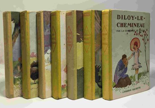 Diloy Le Chemineau + Un Bon Petit Diable + Après La Pluie Le Beau Temps + Les Deux Nigauds + Le Mauvais Génie + Les Malheurs De Sophie + Les Bons Enfants --- 7 Romans