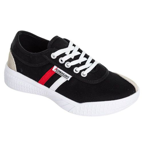 Leap Retro Canvas Shoe Black