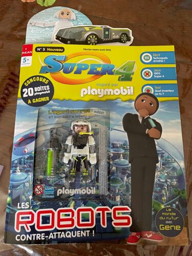 Playmobil Agent Secret Et Son Sabre Laser