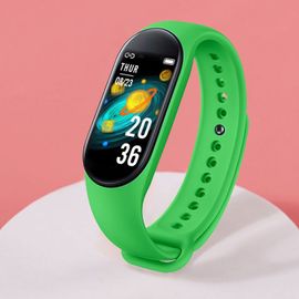Montre Connectée M7 Pour Enfants,Étanche,Pour Garçons Et Filles,Avec Moniteur D'activité Physique,Pour Xiaomi - Type Green
