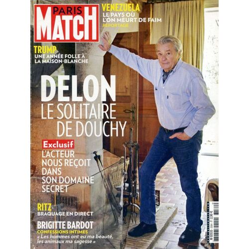 Paris Match N°3584 Delon Le Solitaire De Douchy