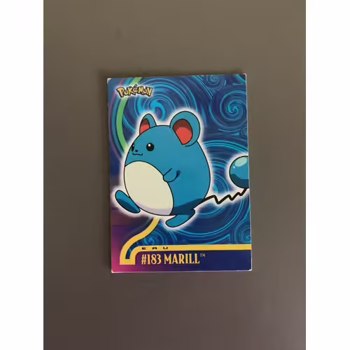 Pokemon 183 Marill Topps Tv Animation Edition