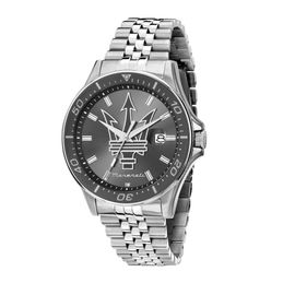 Sfida 44mm 3h Gun Dial Ss Br
