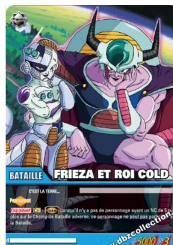Carte Dragon Ball 981 Vf Part 6 Frieza Et Roi Cold Super Jcc Cartes À Jouer Et À Collectionner