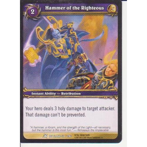 Hammer Of The Righteous - Outland - 50/246 Vo