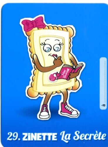 Carte Récré Lu Petit Écolier N° 29  Zinette La Secrète