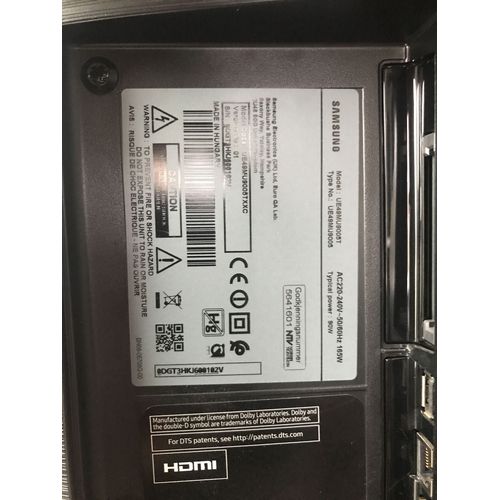Tv Samsung ue49mu9005 49"