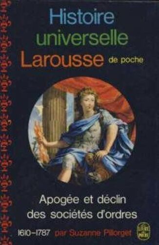 Apogée Et Declin Des Societes D'ordre 1610-1787