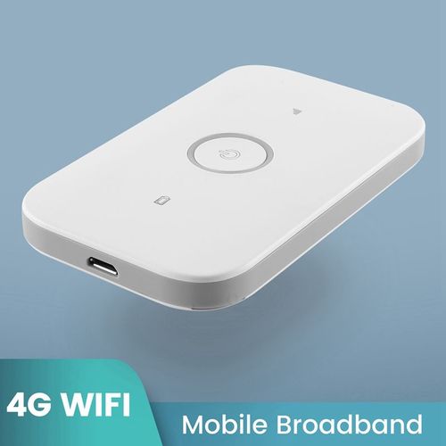 Modem WiFi portable sans fil avec emplacement pour carte SIM, point d'accès mobile pour voiture, routeur Wi-Fi, 150Mbps, Mifi 4G