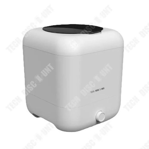 TD® Machine à laver portable turbo Mini Lavage de sous-vêtements Chargement Sans fil Chargement par USB Moteur puissant 5L