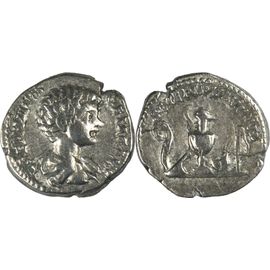 Rome - Denier - Caracalla - Instruments De Sacrifice - Laodicée - 199 Ad - Ric.107 - Rare - 21-334