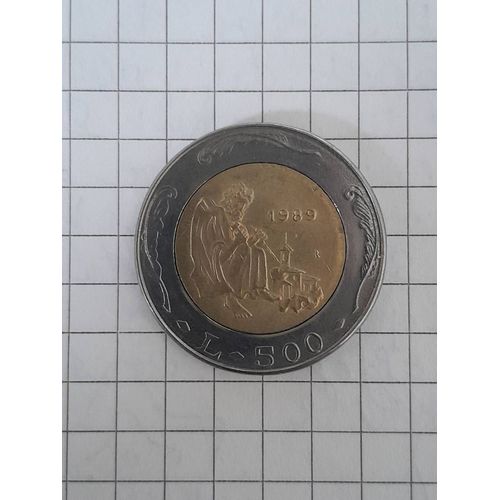 Monnaie 500 Lires 1989 Saint Marin