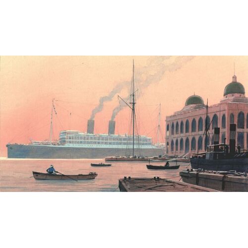 Affiche Paquebot Venise
