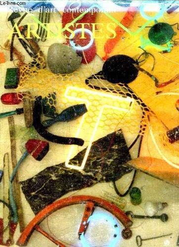 Artistes, Revue D'art Contemporain N°25 : La Conclusion De La Sculpture Moderniste - Flavin, L'activiste - Le Monde Non-Objectif - Monvert - Lithophanie De Rückriem - Reithmann ...